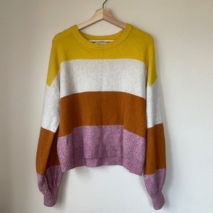 Madewell Bubble Sleeve Sweater